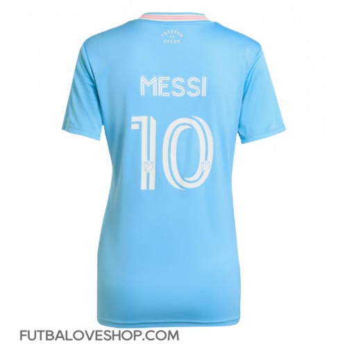Dres Inter Miami Lionel Messi #10 Tretina pre Ženy 2025-26 Krátky Rukáv